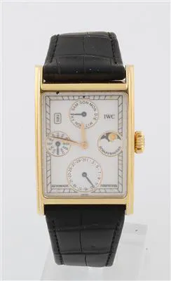 IWC Novecento 3545 27mm Yellow gold White