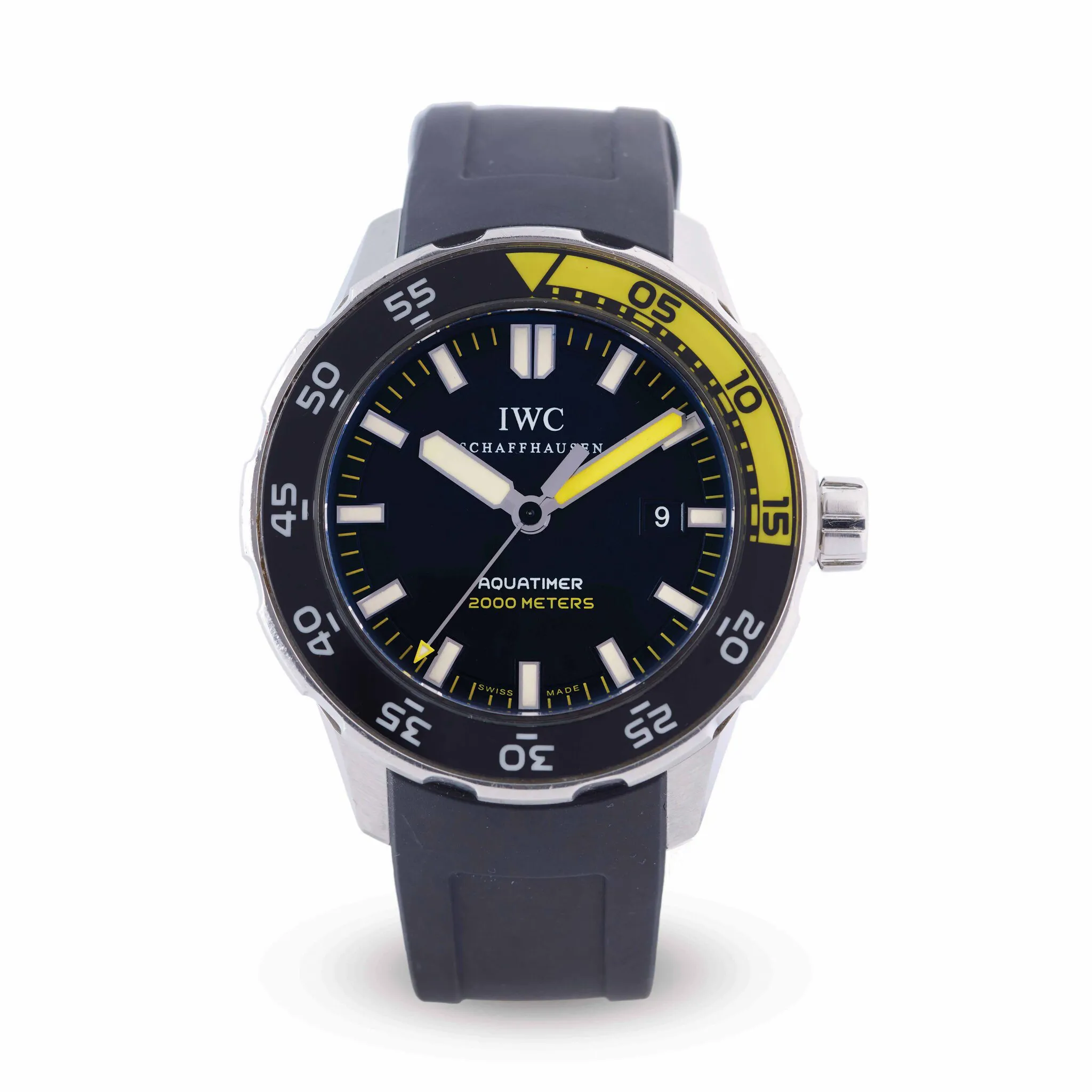 IWC Aquatimer 3568 44mm Stainless steel Black