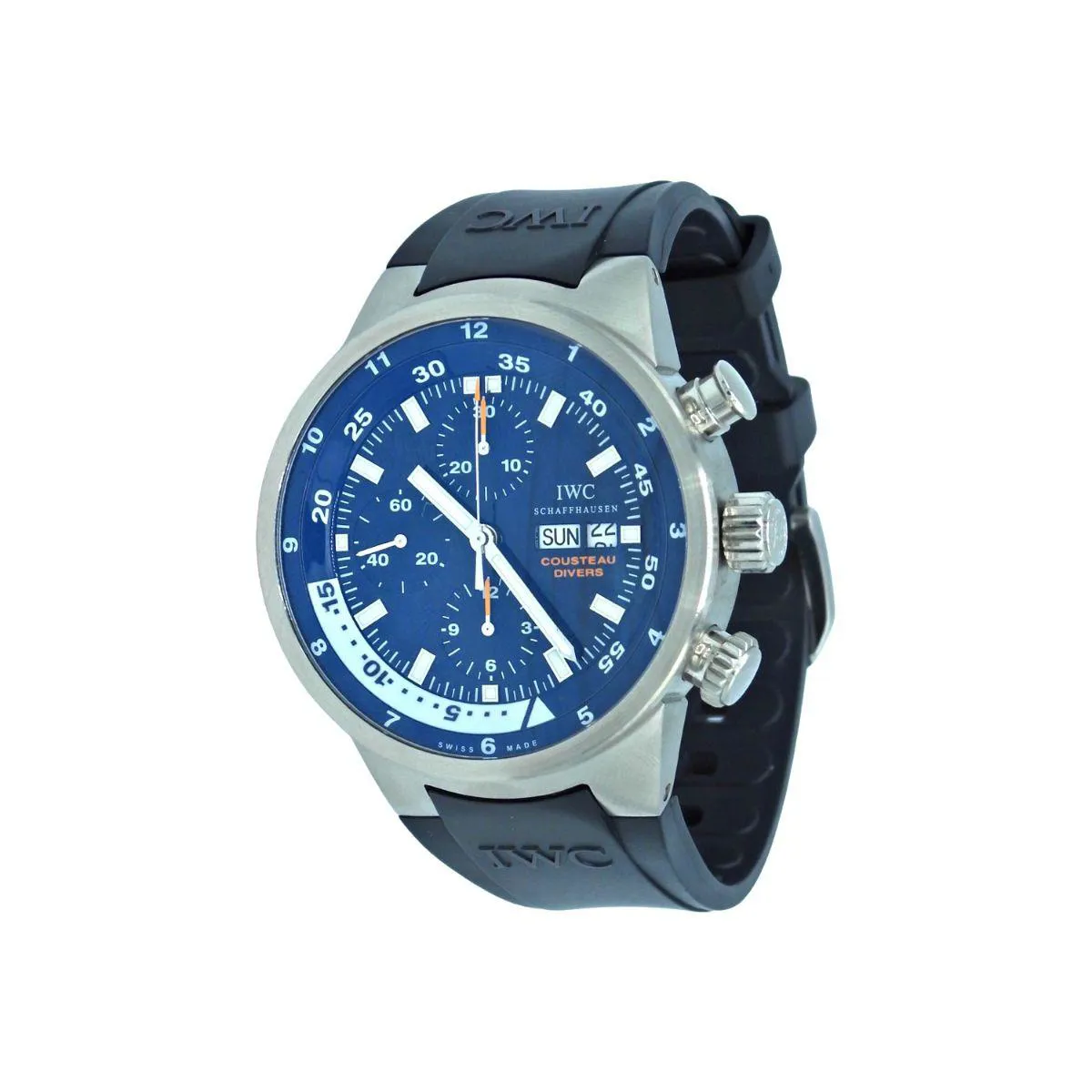 IWC Aquatimer Chronograph IW378201 44mm Stainless steel Blue