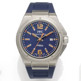 IWC Ingenieur Mission Earth Plastiki IW3236 46mm Stainless steel Blue