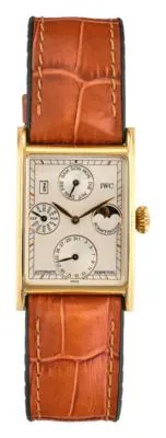 IWC Novecento 3546 27mm Yellow gold Silver
