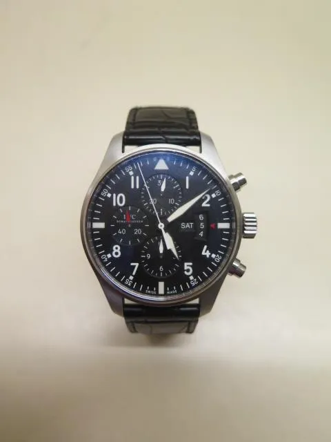 IWC Pilot IW377701 43mm Stainless steel Black 1