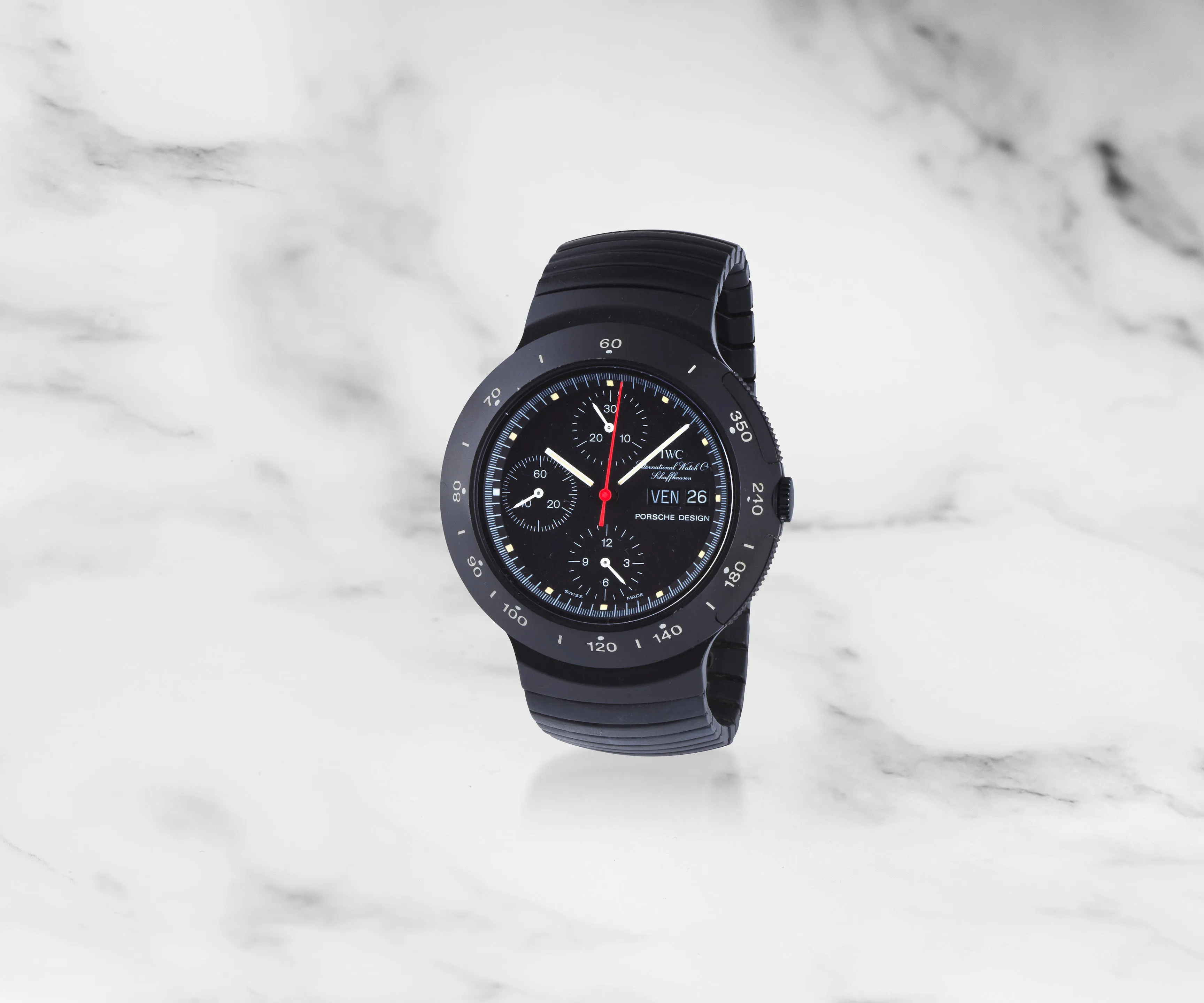 IWC Porsche Design 3701 41.5mm Aluminum Black