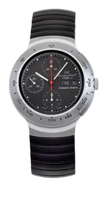 IWC Porsche Design IW3701 38mm Aluminum Black