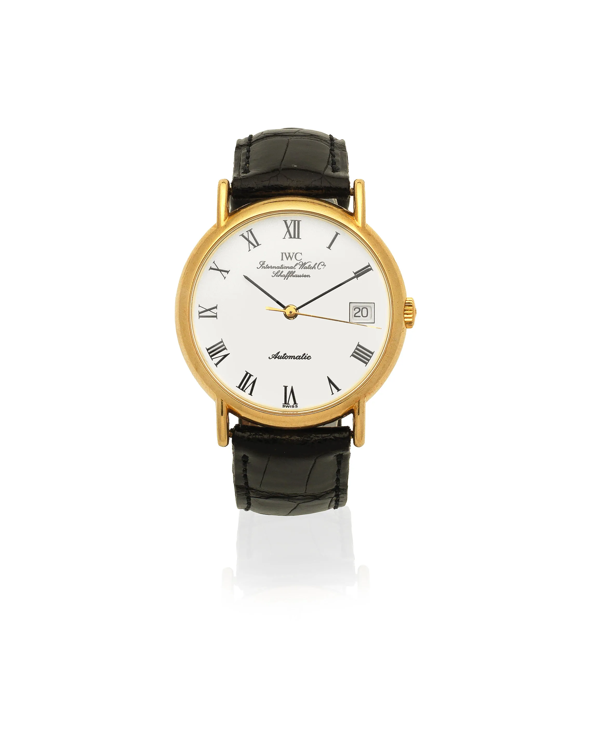 IWC Portofino 35131 34mm Yellow gold White