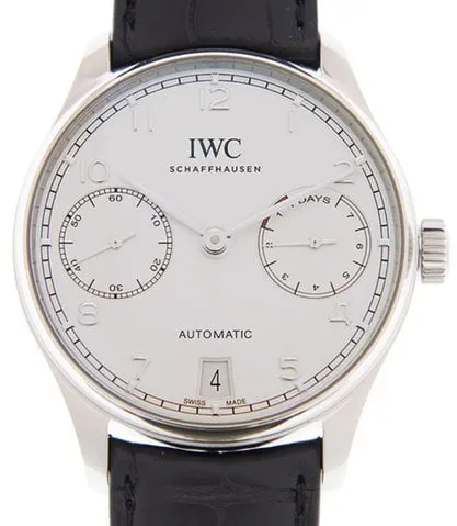 IWC Portugieser IW500712 42.5mm Steel Silver