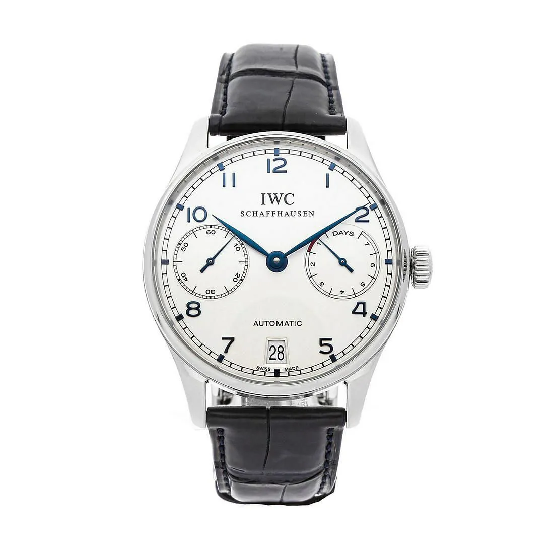 IWC Portugieser IW500107 42mm Stainless steel White