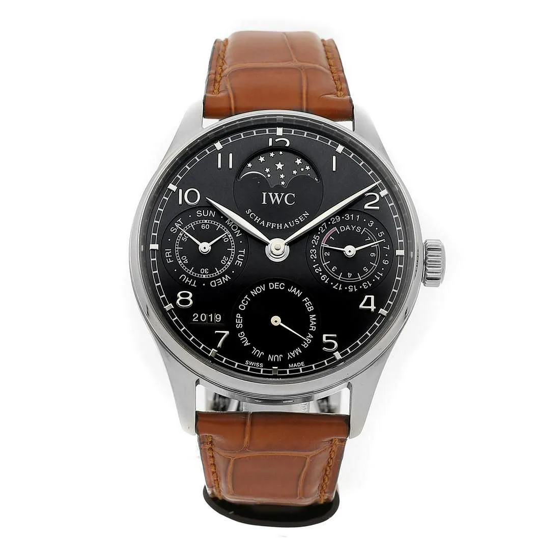 IWC Portugieser IW502218 42mm White gold Black