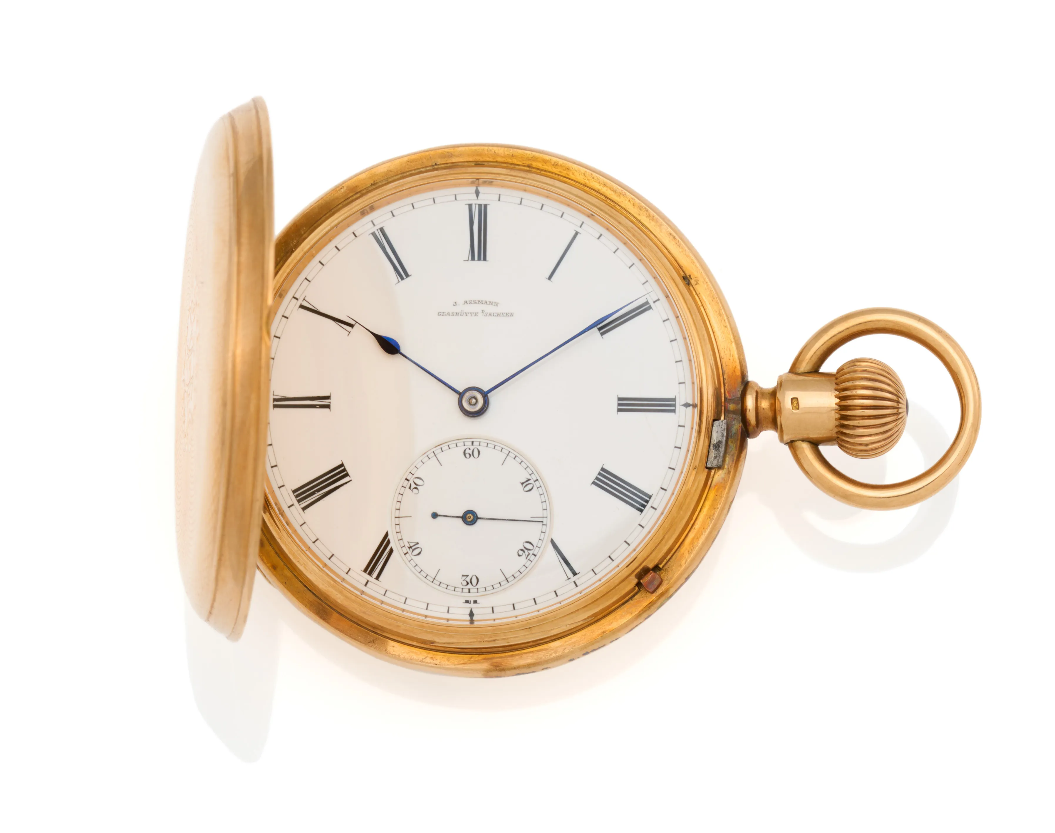 Julius Assmann 51mm Yellow gold White