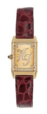 Jaeger-LeCoultre Reverso 265.1.86 21mm Yellow gold Mother-of-pearl 1