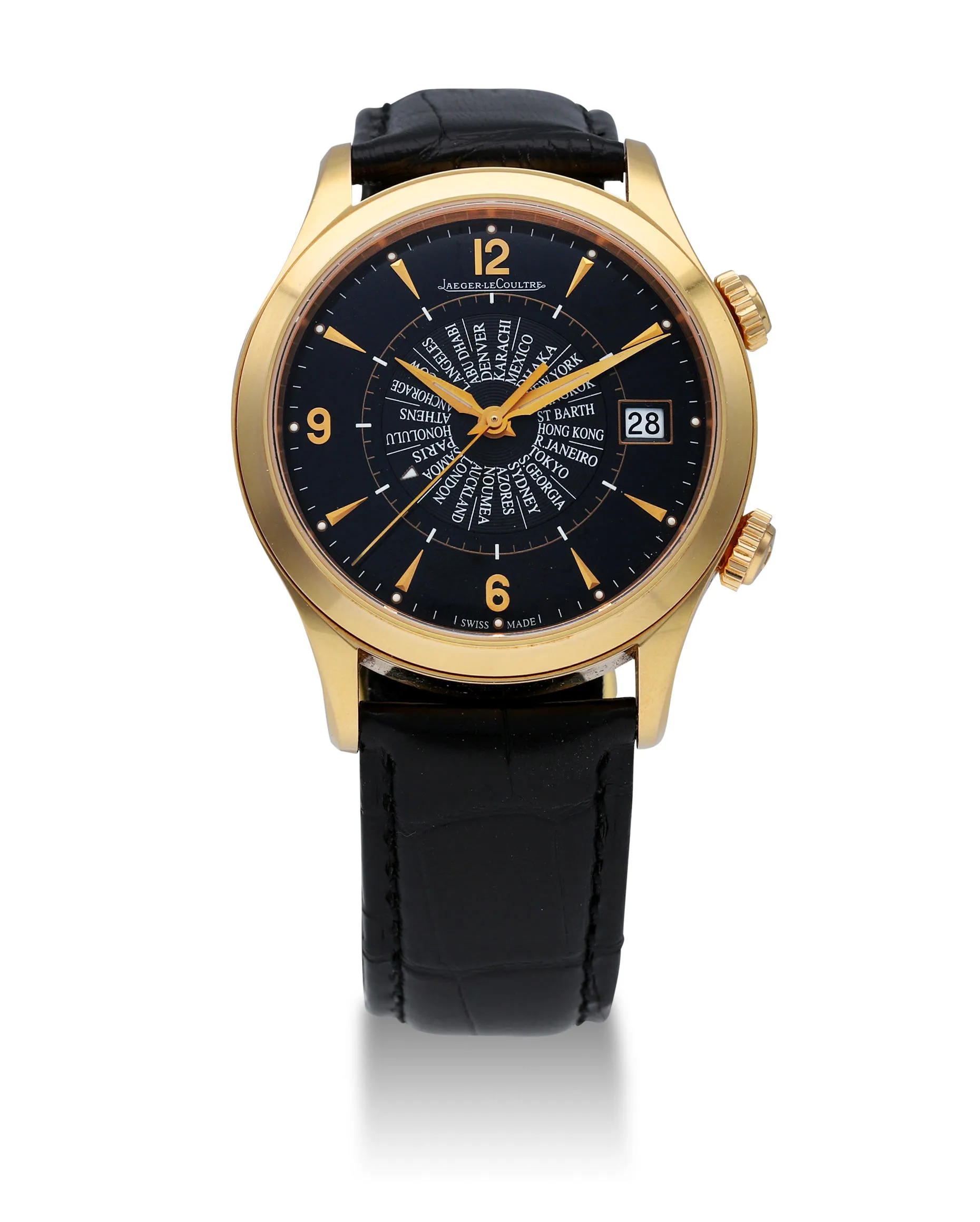 Jaeger-LeCoultre Master 174.2.96 37mm Yellow gold Black