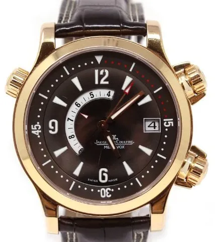 Jaeger-LeCoultre Master World Geographic 146.2.97/1 41mm Yellow gold Black