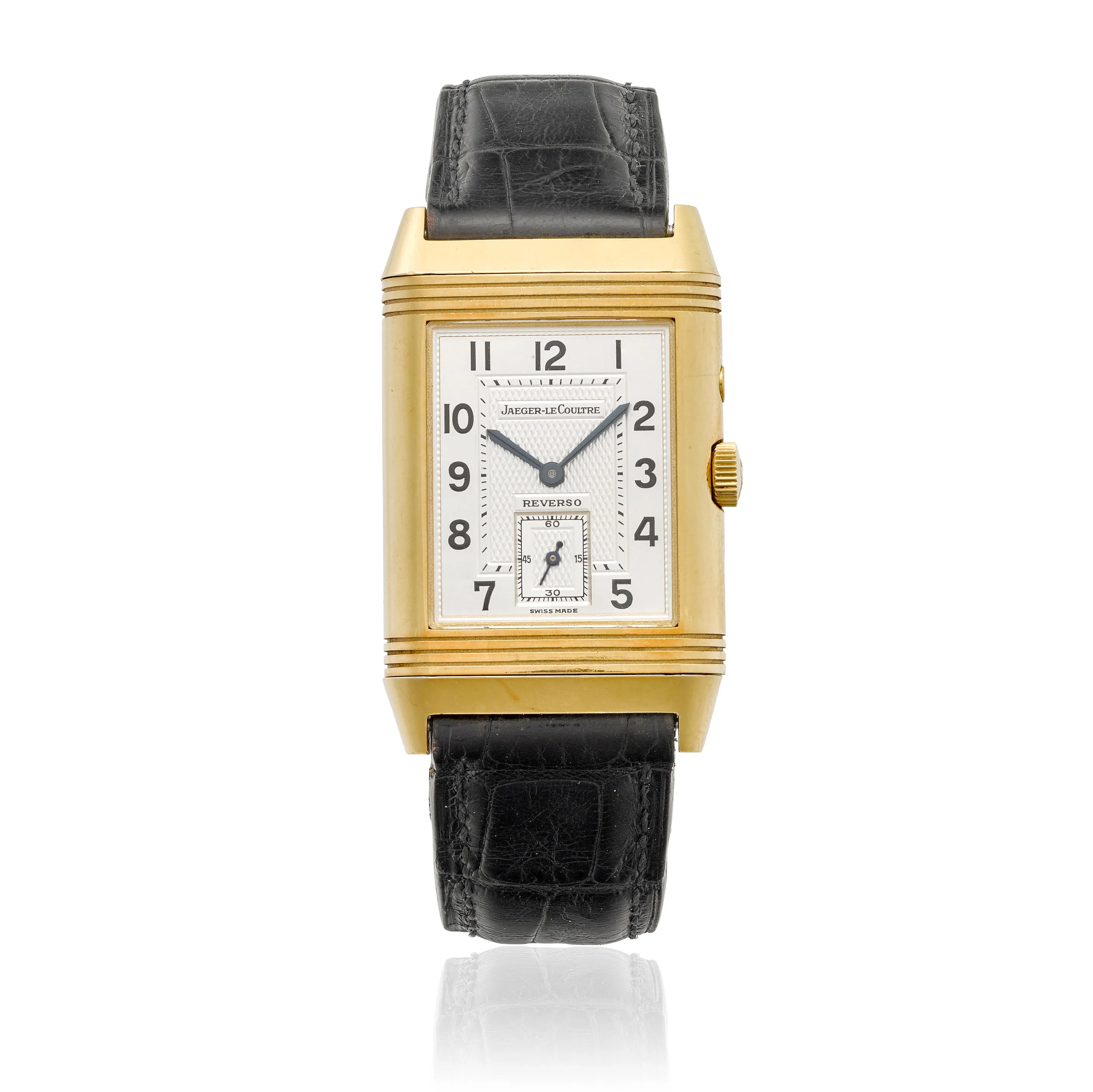 Jaeger-LeCoultre Reverso 270.1.54 36mm Yellow gold Silver