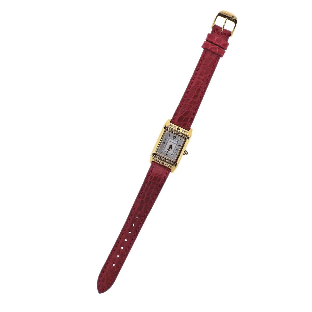 Jaeger-LeCoultre Reverso 265.1.86 20mm Yellow gold Silver 1