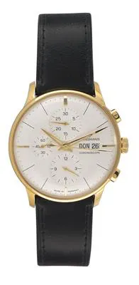 Junghans 027/7122 40mm gold plated Silver