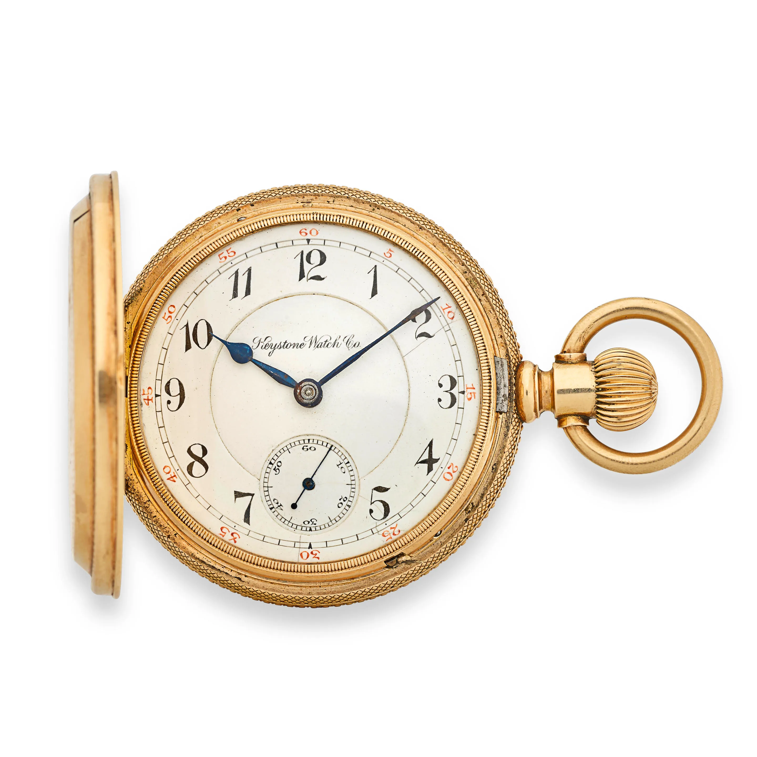 Keystone Watch Co. 55mm Yellow gold White