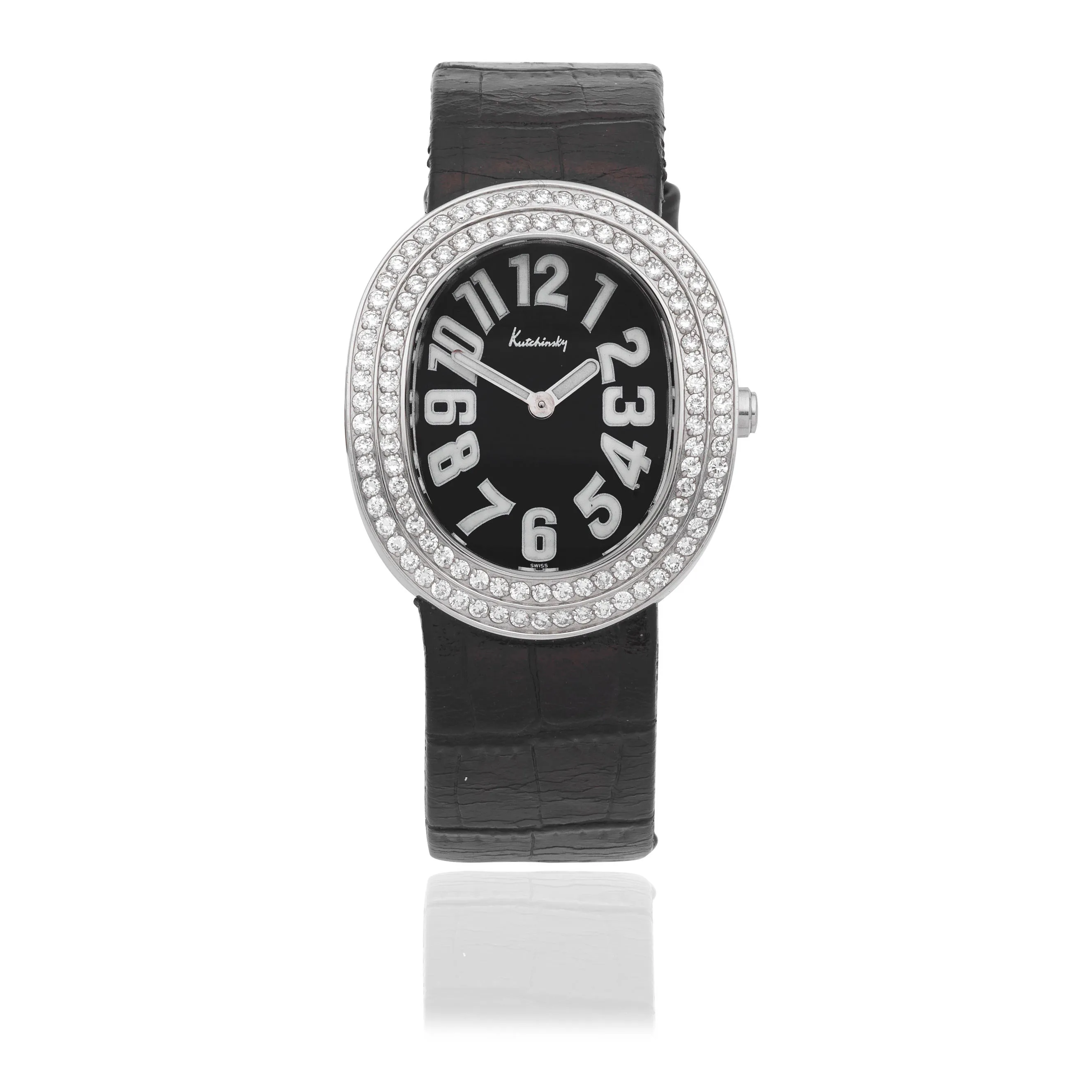 Kutchinsky L'Ovale 30mm Diamond Black