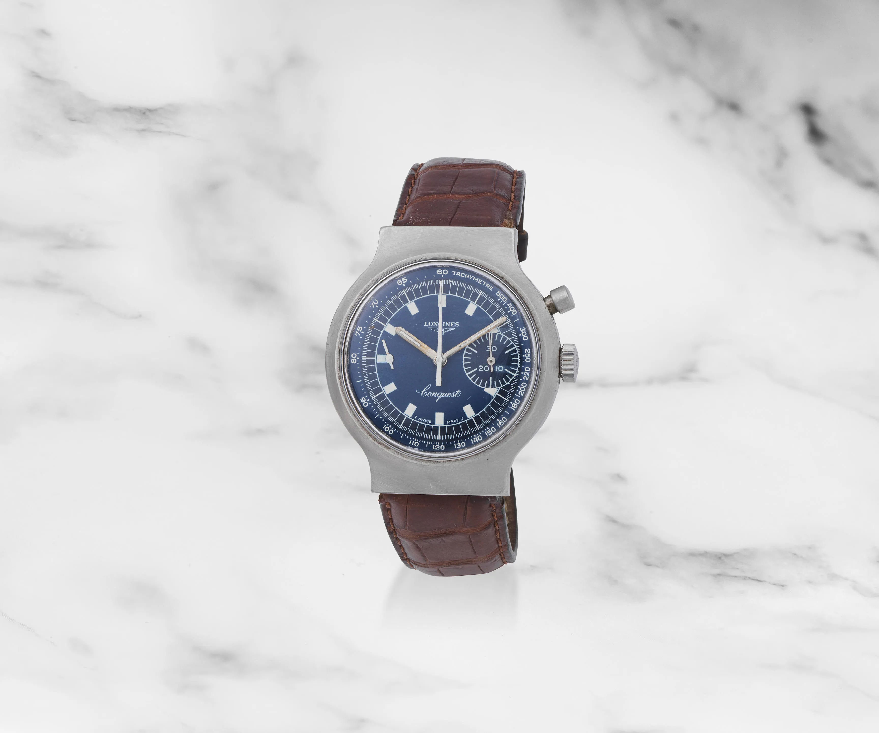 Longines Conquest 8614 1 36mm Stainless steel Blue
