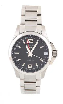 Longines Conquest L3.687.4 40mm Stainless steel Black