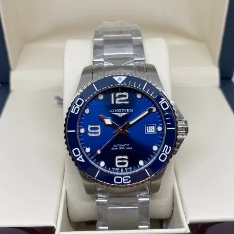 Longines HydroConquest L37804966 39mm Stainless steel Blue