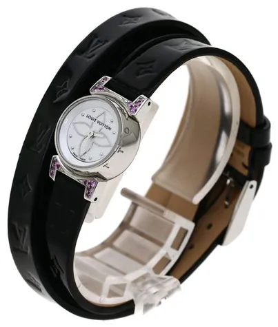 Louis Vuitton Q1511 18mm Stainless steel White 2