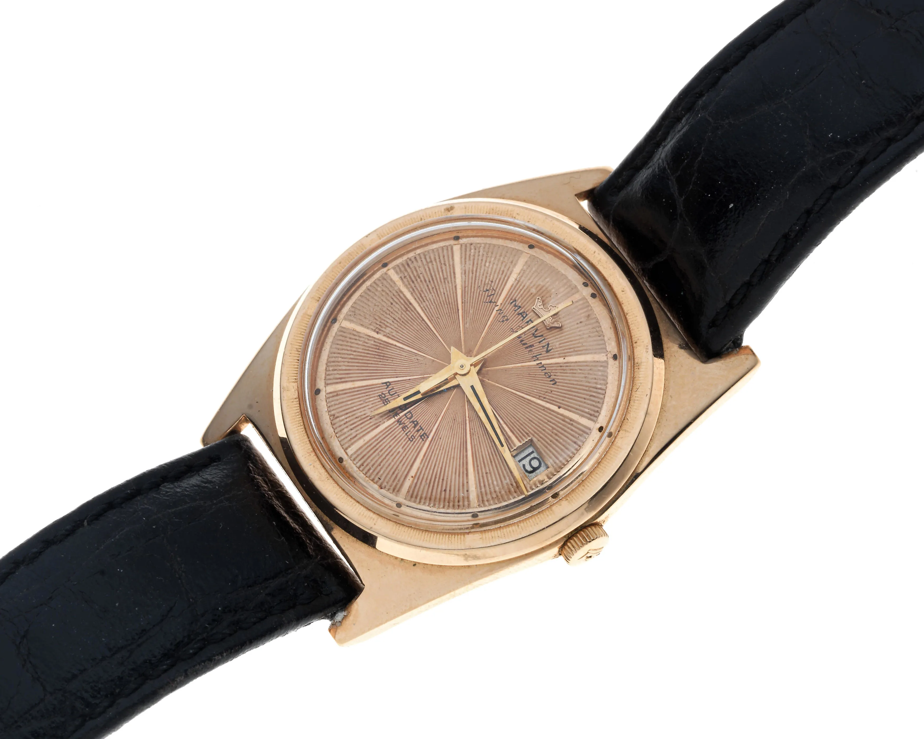 Marvin Flying Dutchman 33mm Rose gold Champagne