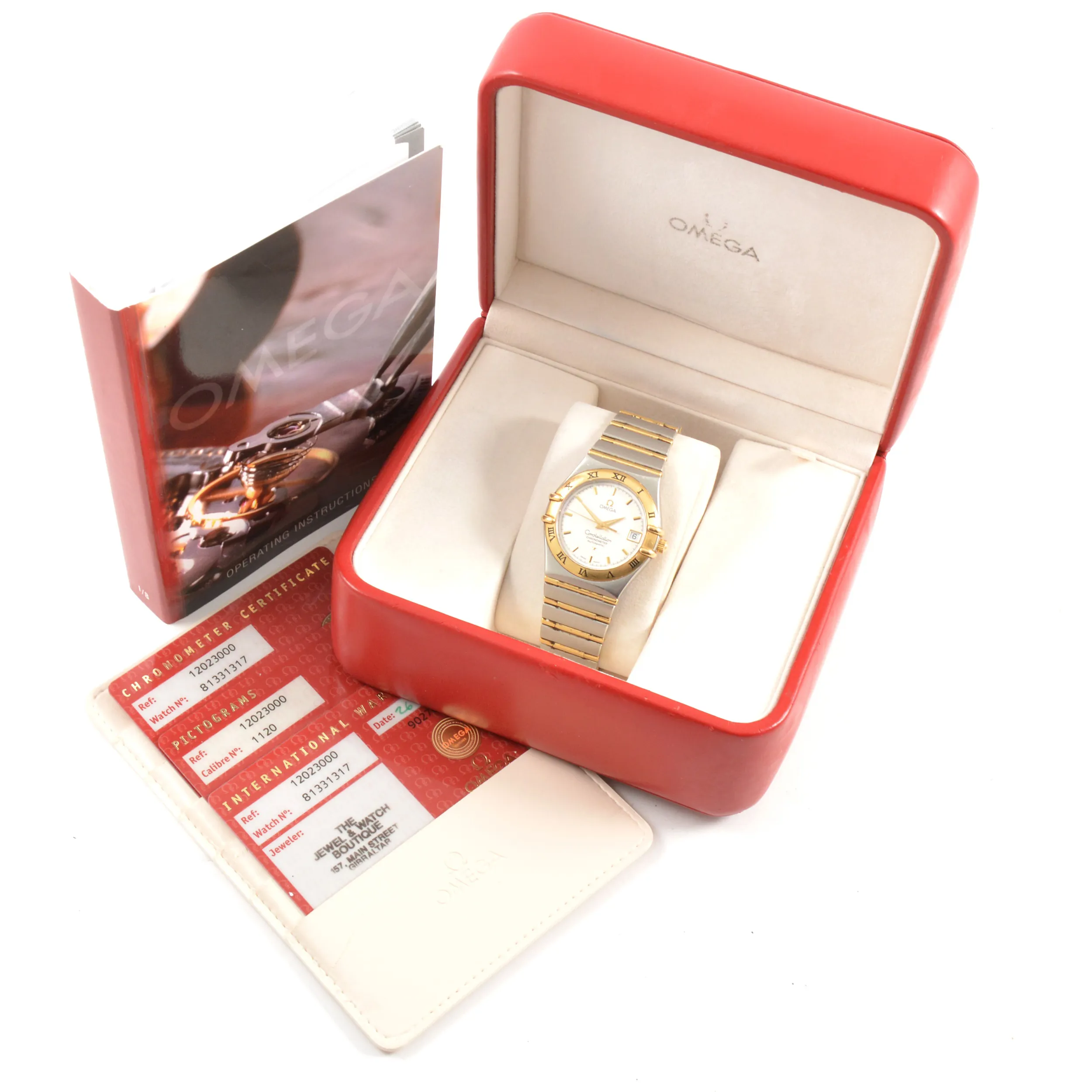 Omega Constellation 1202.30 25mm Yellow gold Cream