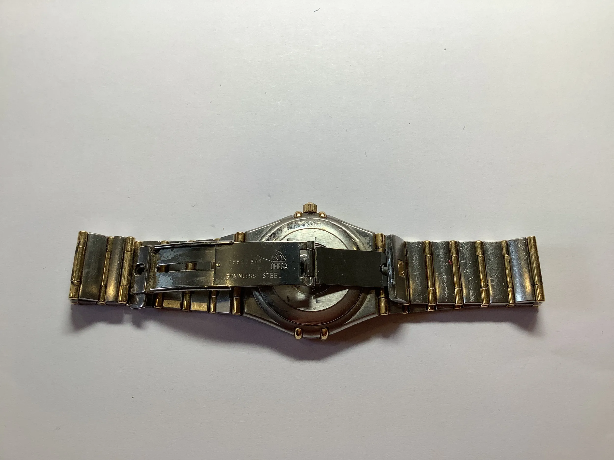 Omega Constellation 1202.30 25mm Yellow gold Cream 4