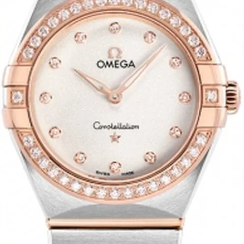 Omega Constellation 131.25.28.60.52.001 28mm Yellow gold and Stainless steel Silver