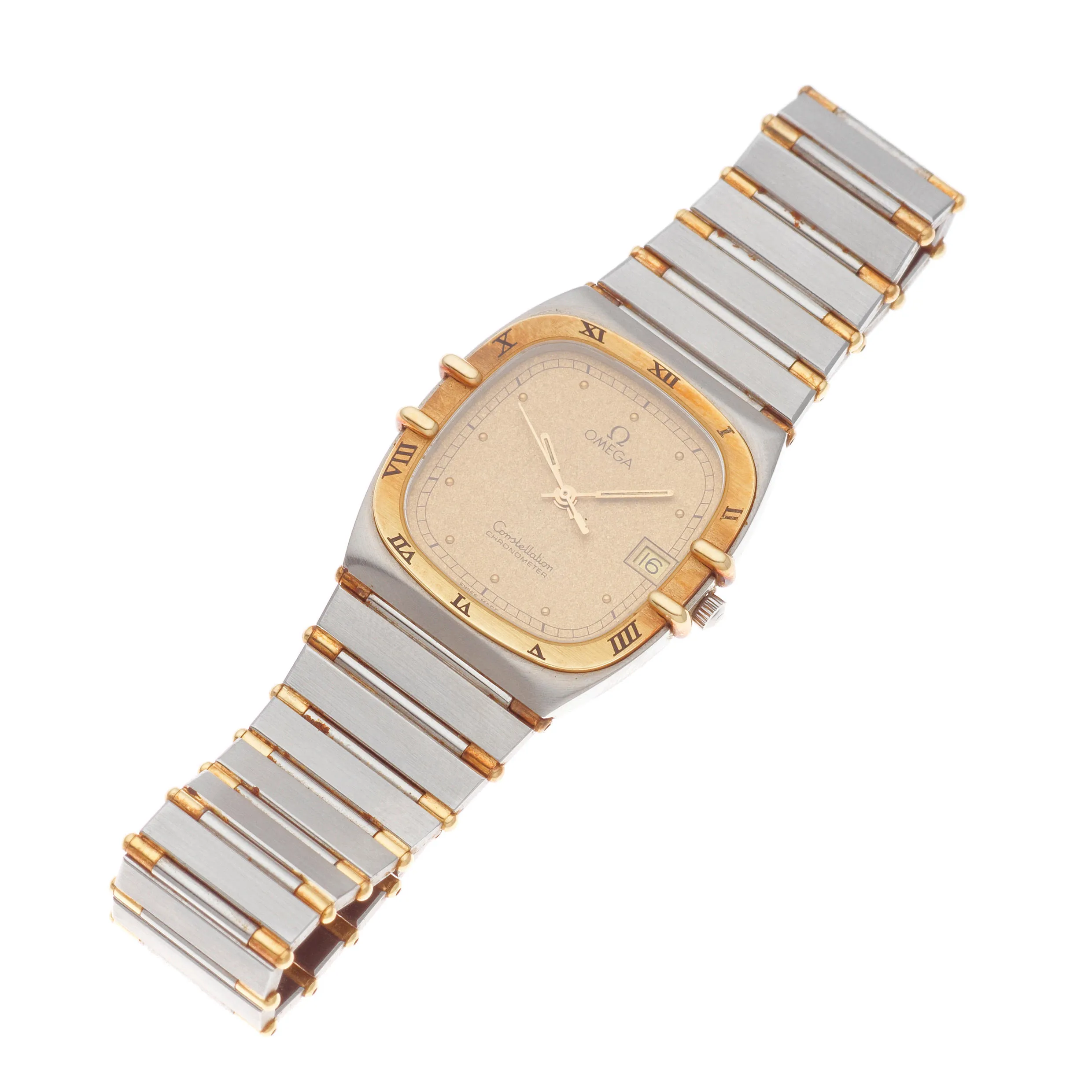 Omega Constellation 1431 29mm Yellow gold Cream