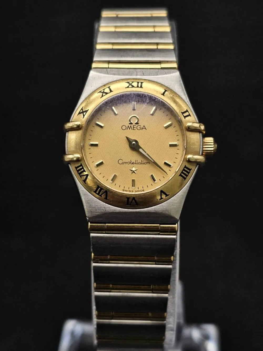 Omega Constellation Ladies 23mm Stainless steel Champagne