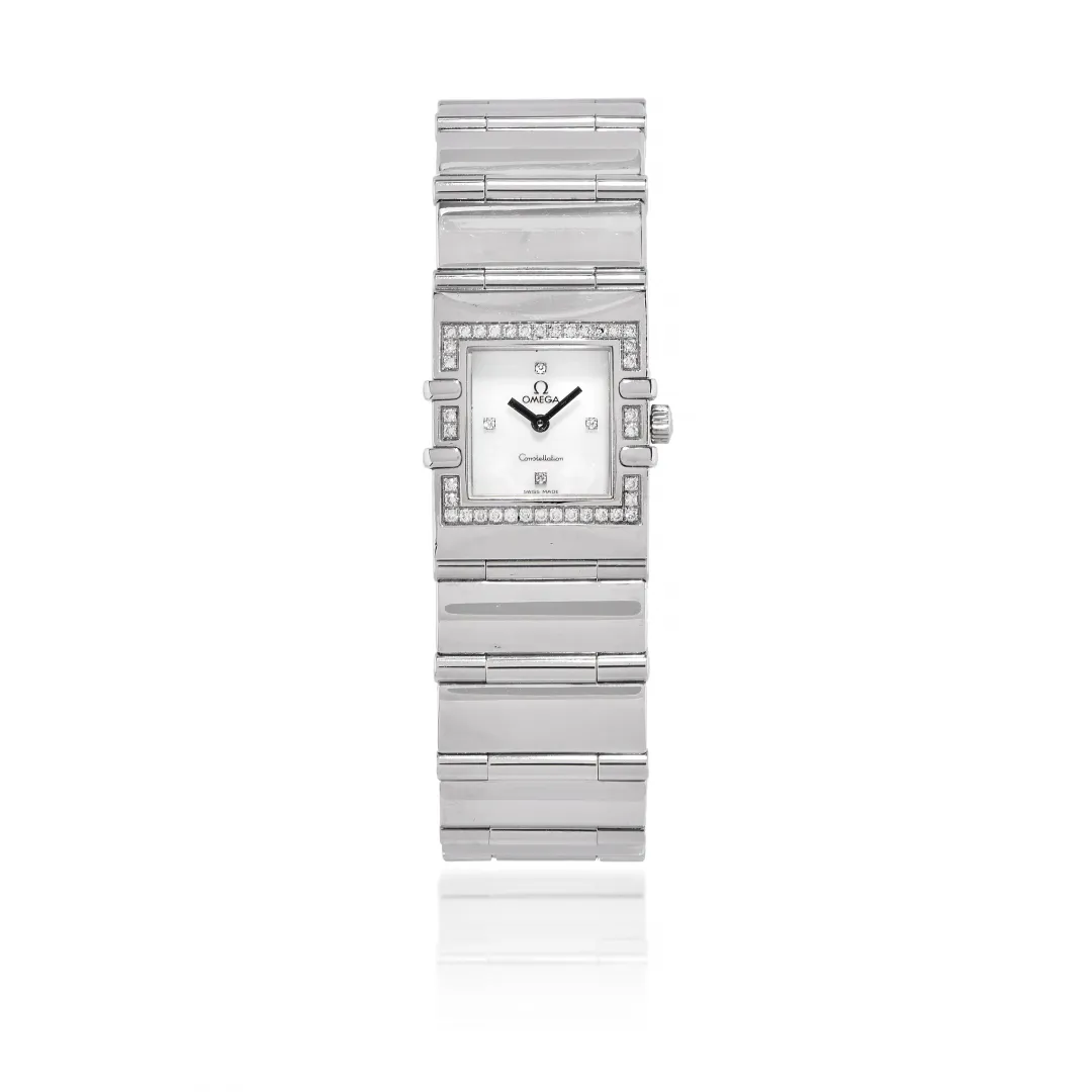 Omega Constellation 895.1230 21mm Stainless steel White