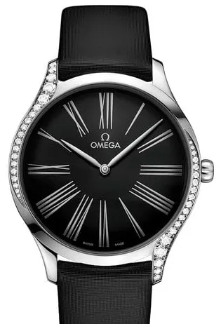 Omega De Ville 428.17.39.60.01.001 39mm Stainless steel Black