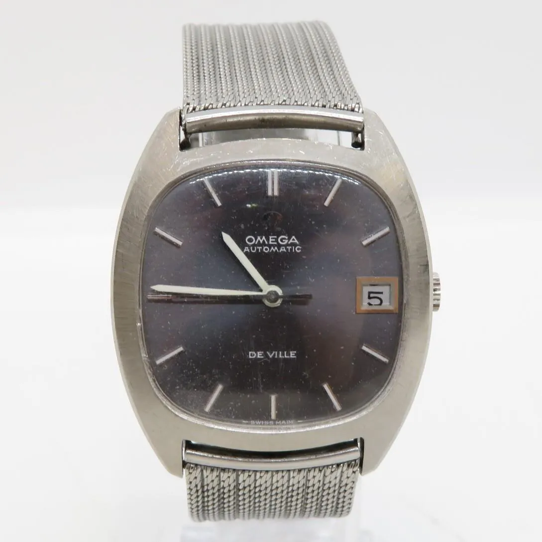 Omega De Ville 162045 Stainless steel Black