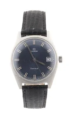 Omega Genève 36mm Stainless steel Blue