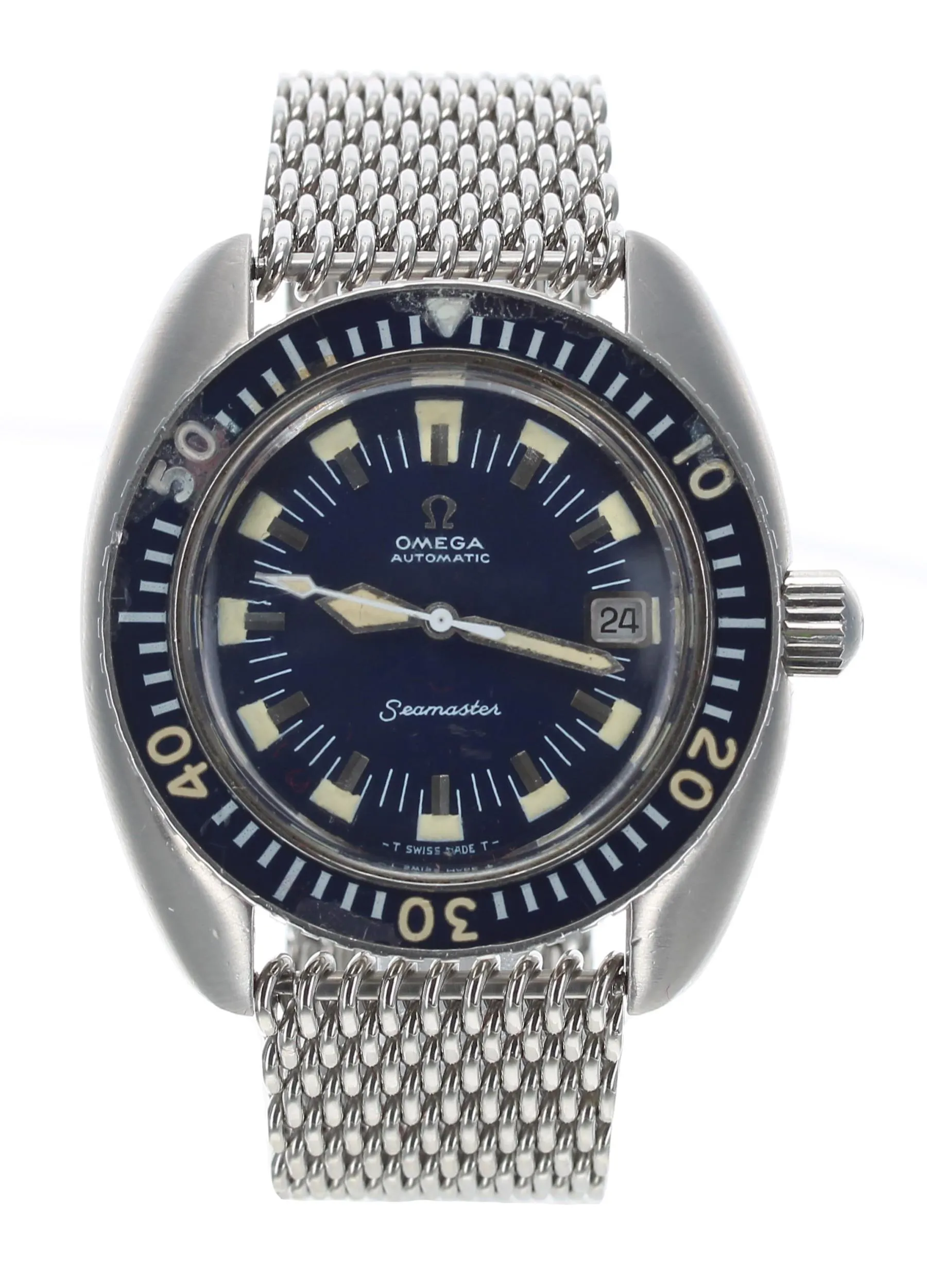 Omega Seamaster 166.073 43mm Stainless steel Blue