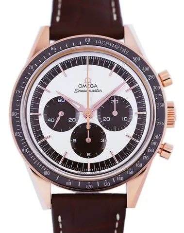 Omega Speedmaster Moon watch 311.63.40.30.02.001 39.5mm Rose gold Silver