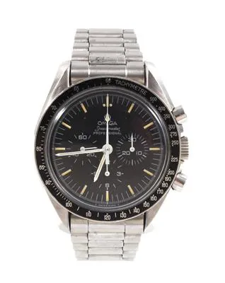 Omega Speedmaster Moon watch ST 145.022 42mm Stainless steel Black