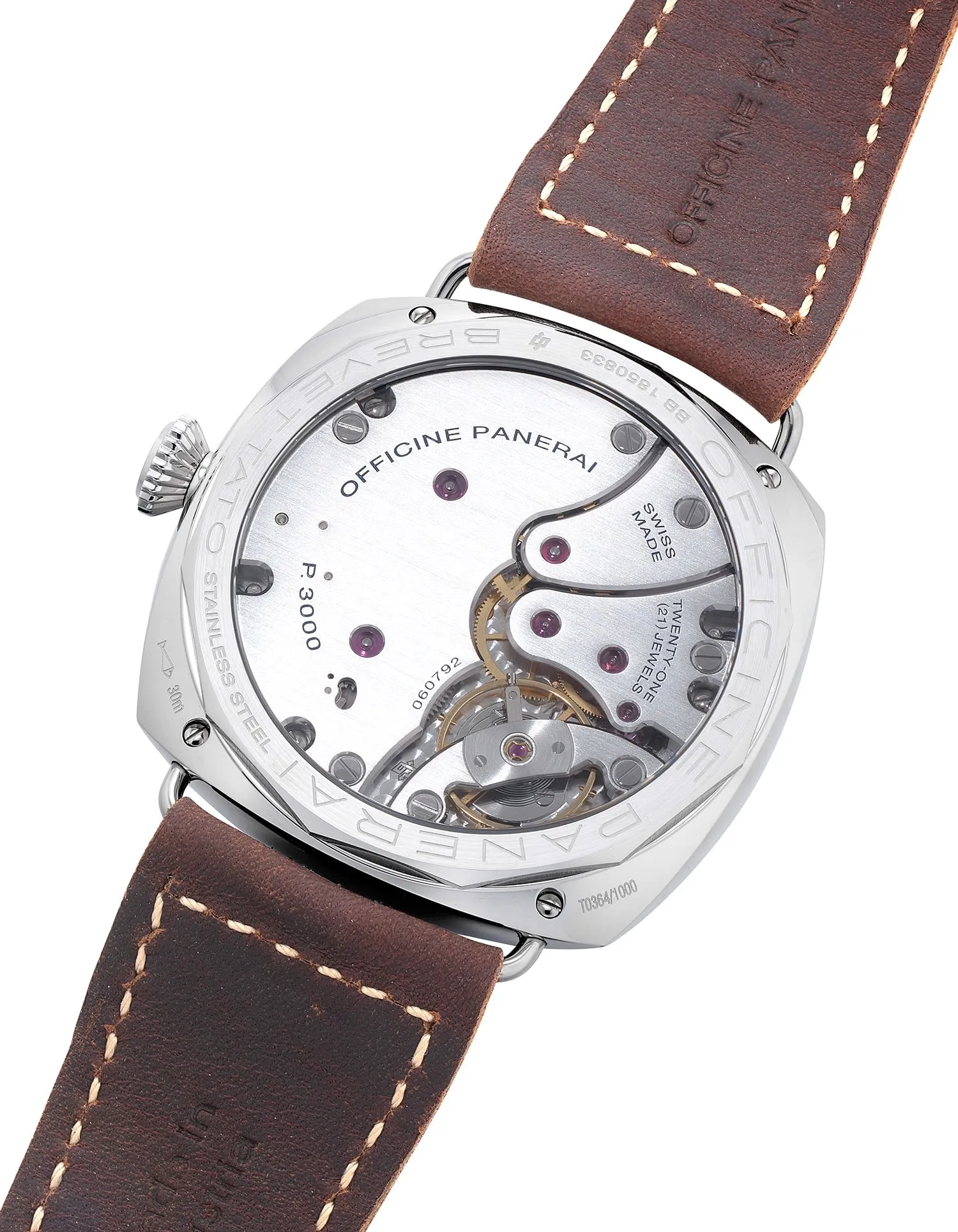 Panerai Radiomir PAM 00687 47mm Stainless steel Brown 2