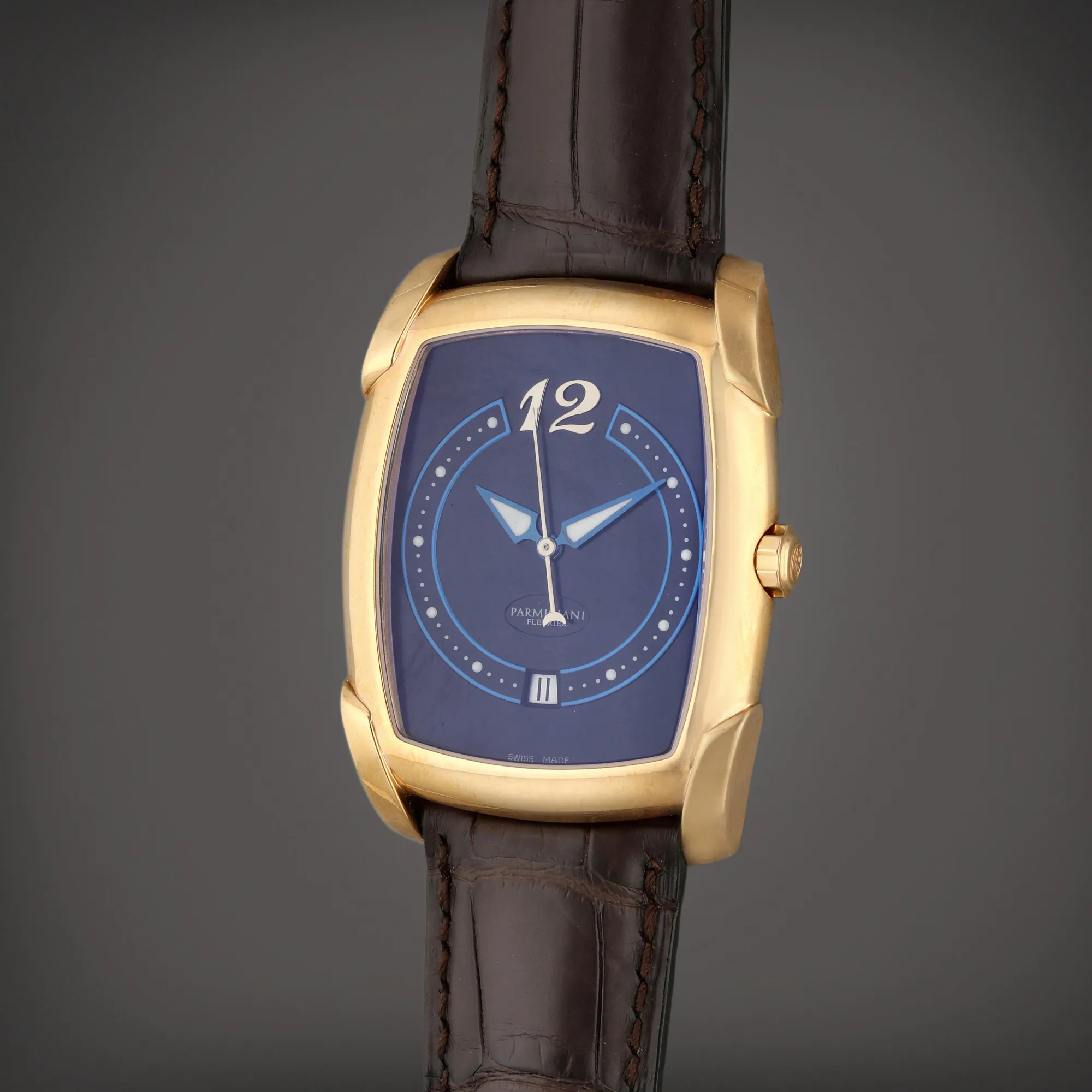 Parmigiani Fleurier Kalpa 46mm Rose gold Black