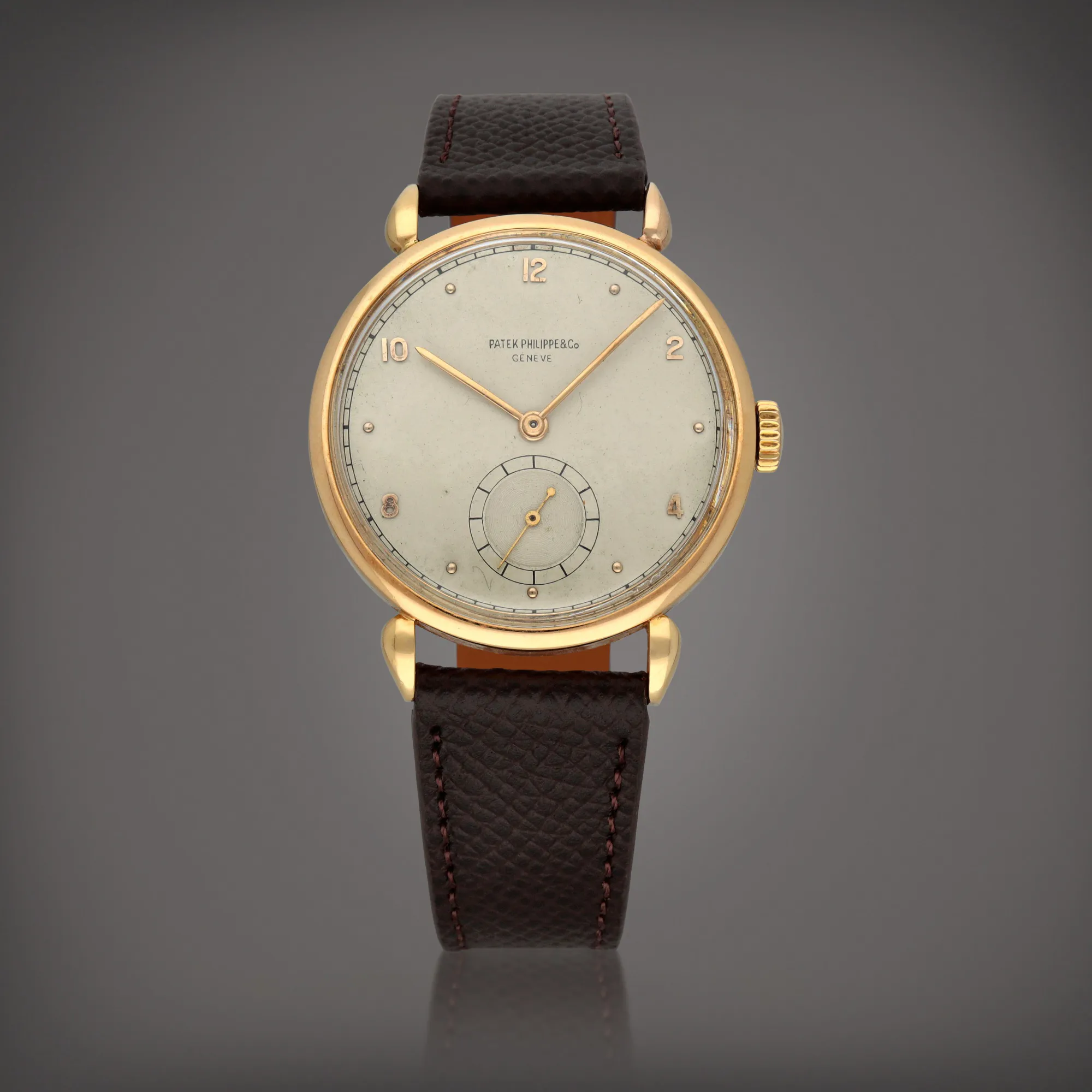 Patek Philippe 1509 35mm Yellow gold Silver 1