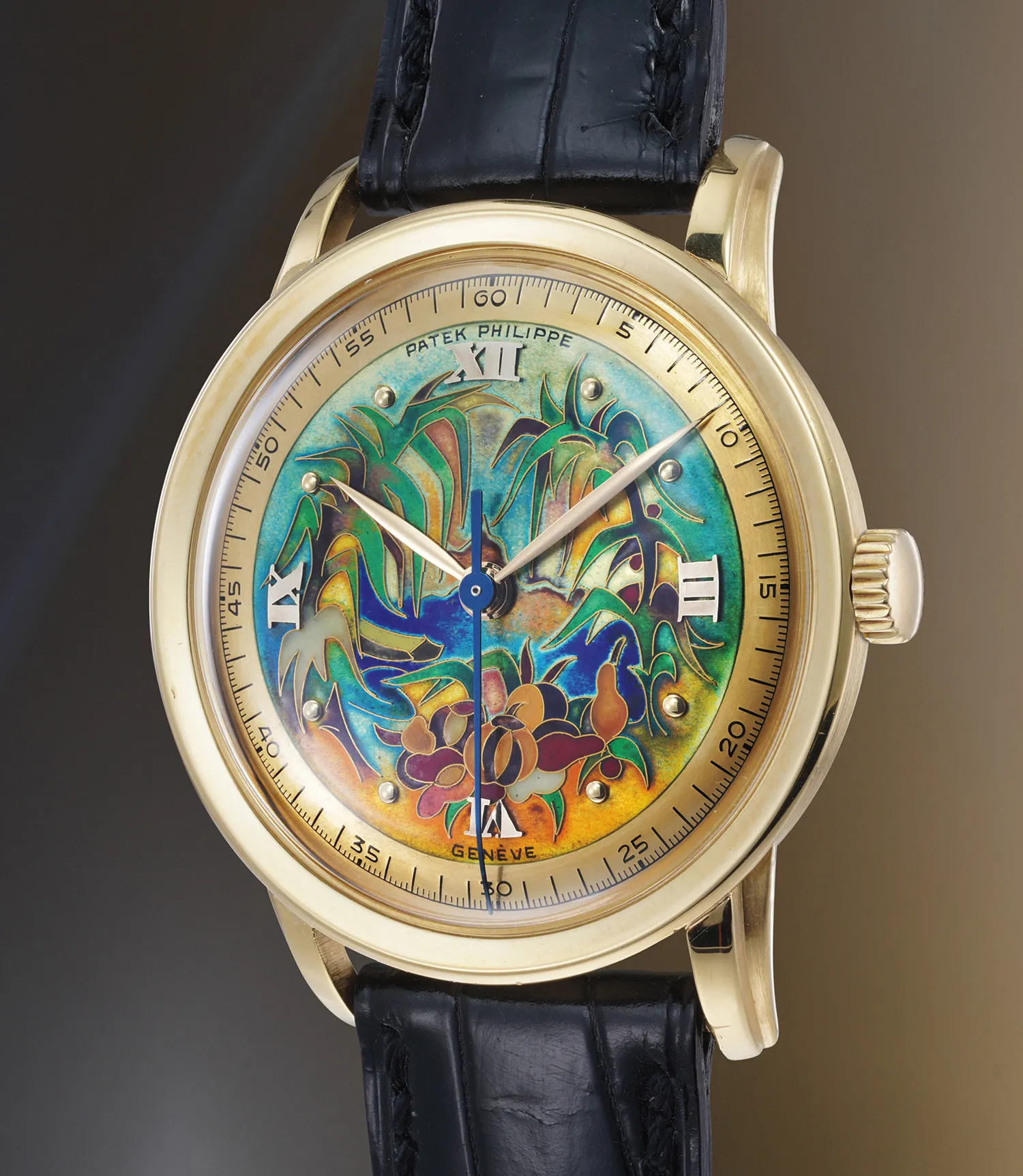 Patek Philippe Calatrava 2481 36.5mm Yellow gold Enamel