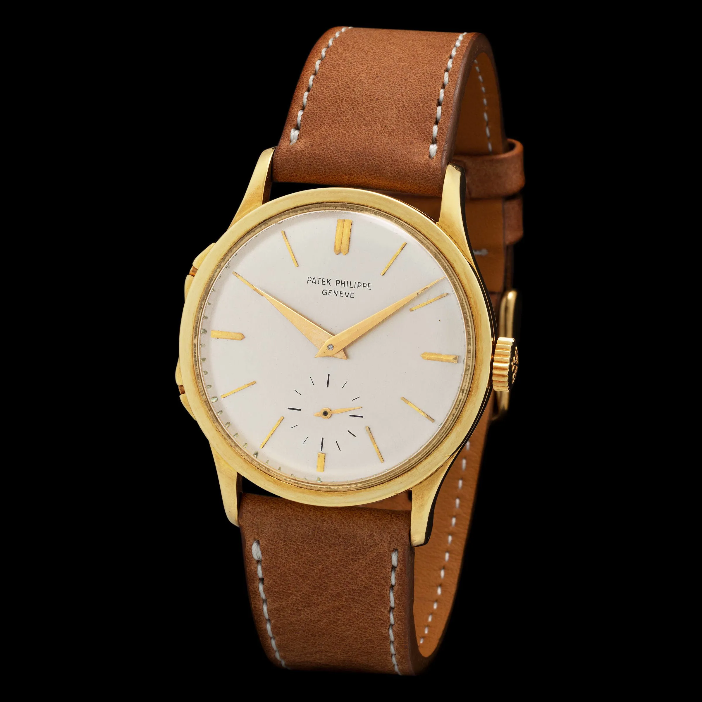 Patek Philippe Calatrava 2597 36mm Yellow gold Silver