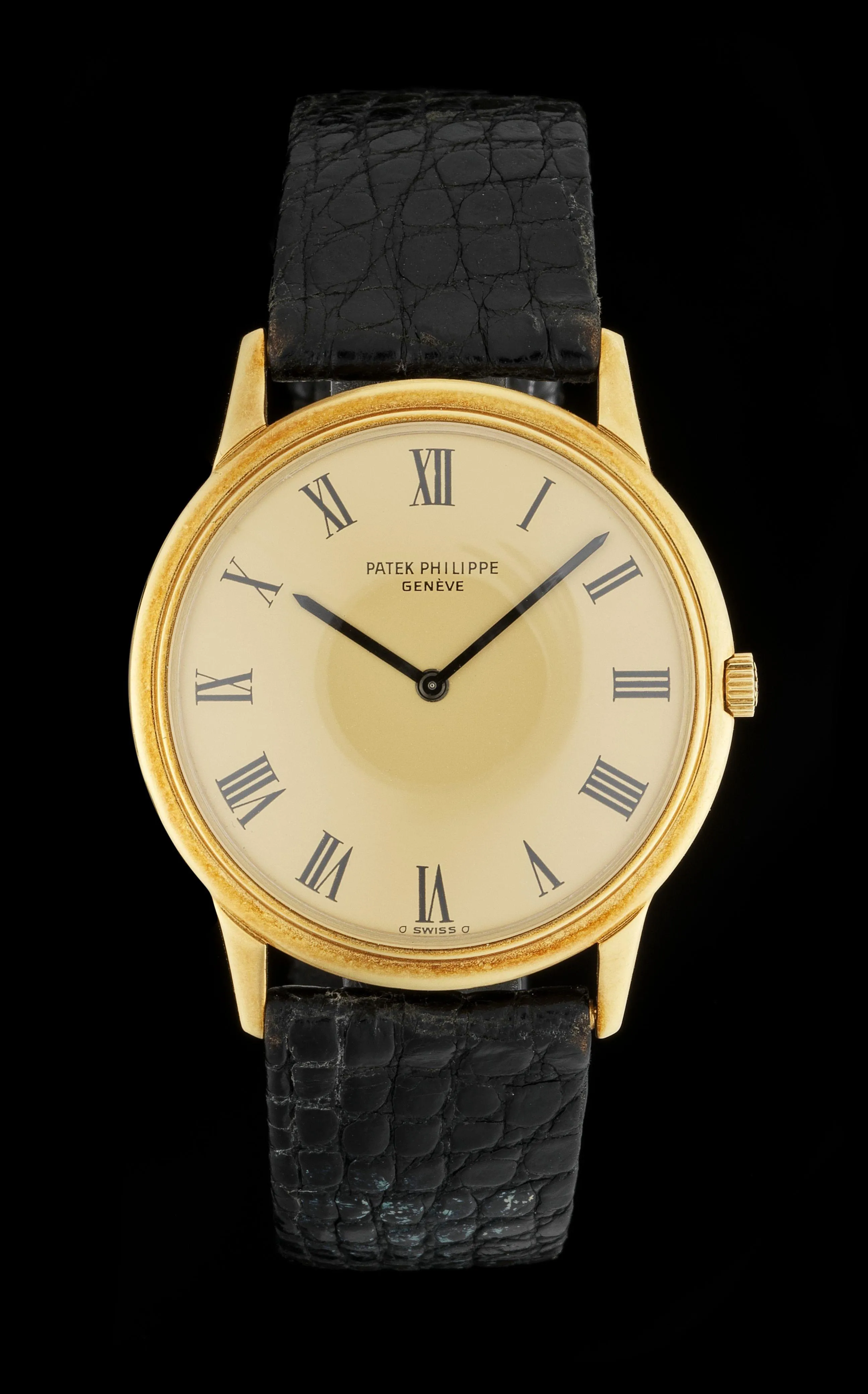 Patek Philippe Calatrava 3591 33mm Yellow gold Champagne