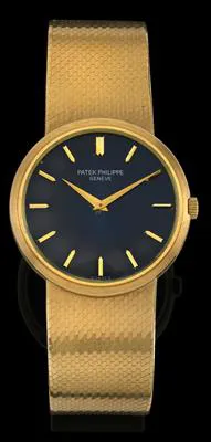 Patek Philippe 3606-1 33mm Yellow gold Black