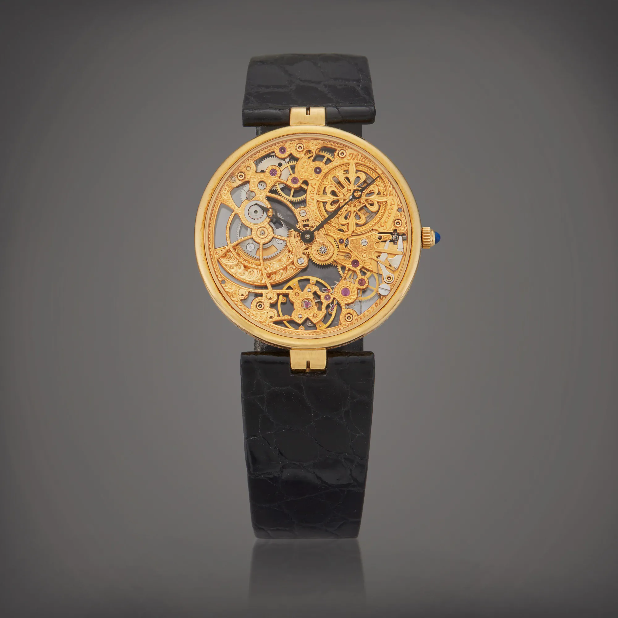 Patek Philippe Calatrava 3878 31mm Yellow gold Skeletonized 1