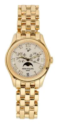 Patek Philippe Annual Calendar 5036 37mm Yellow gold Silver