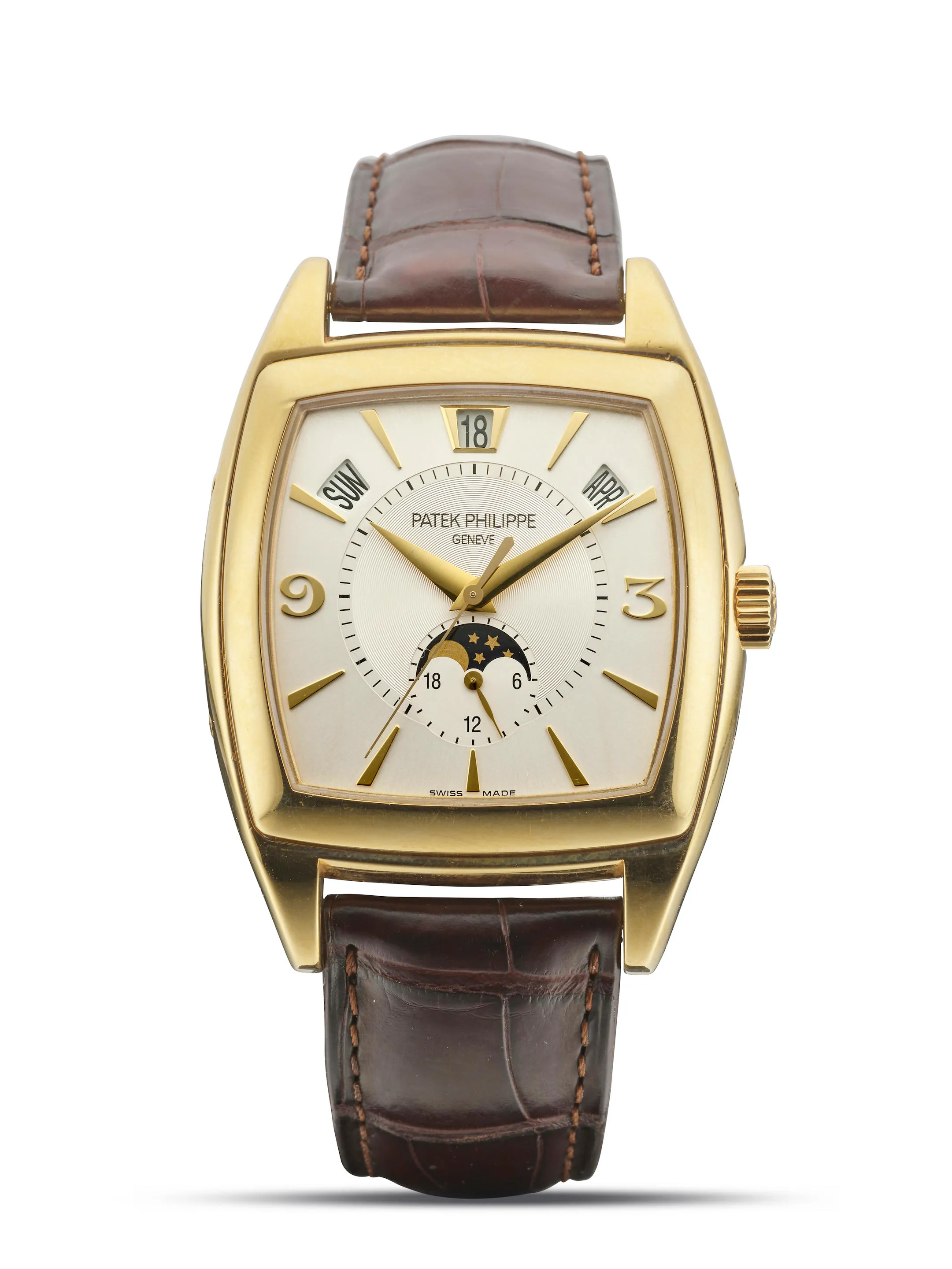 Patek Philippe Gondolo 5135 38mm Yellow gold Silver 1