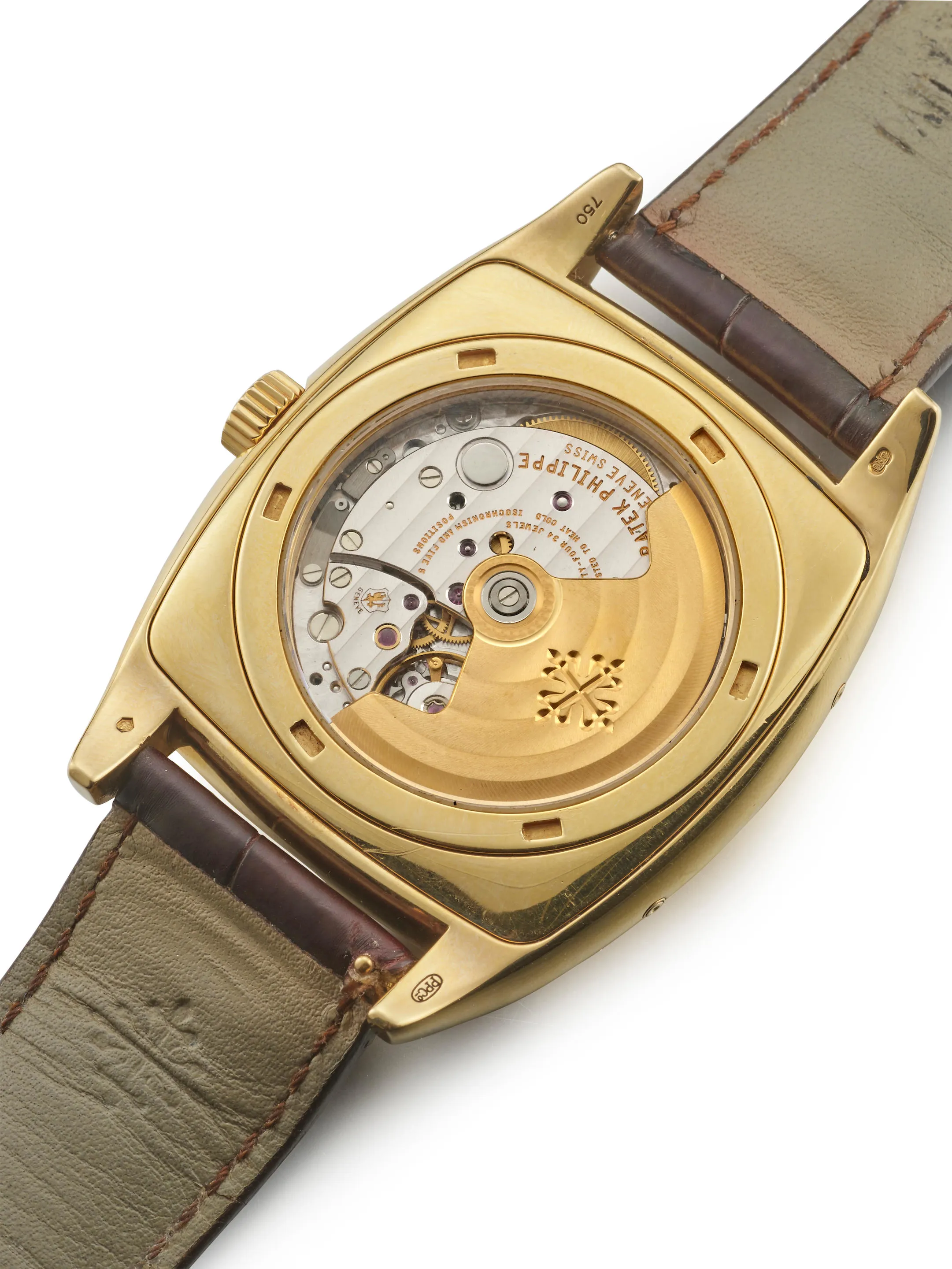 Patek Philippe Gondolo 5135 38mm Yellow gold Silver 2