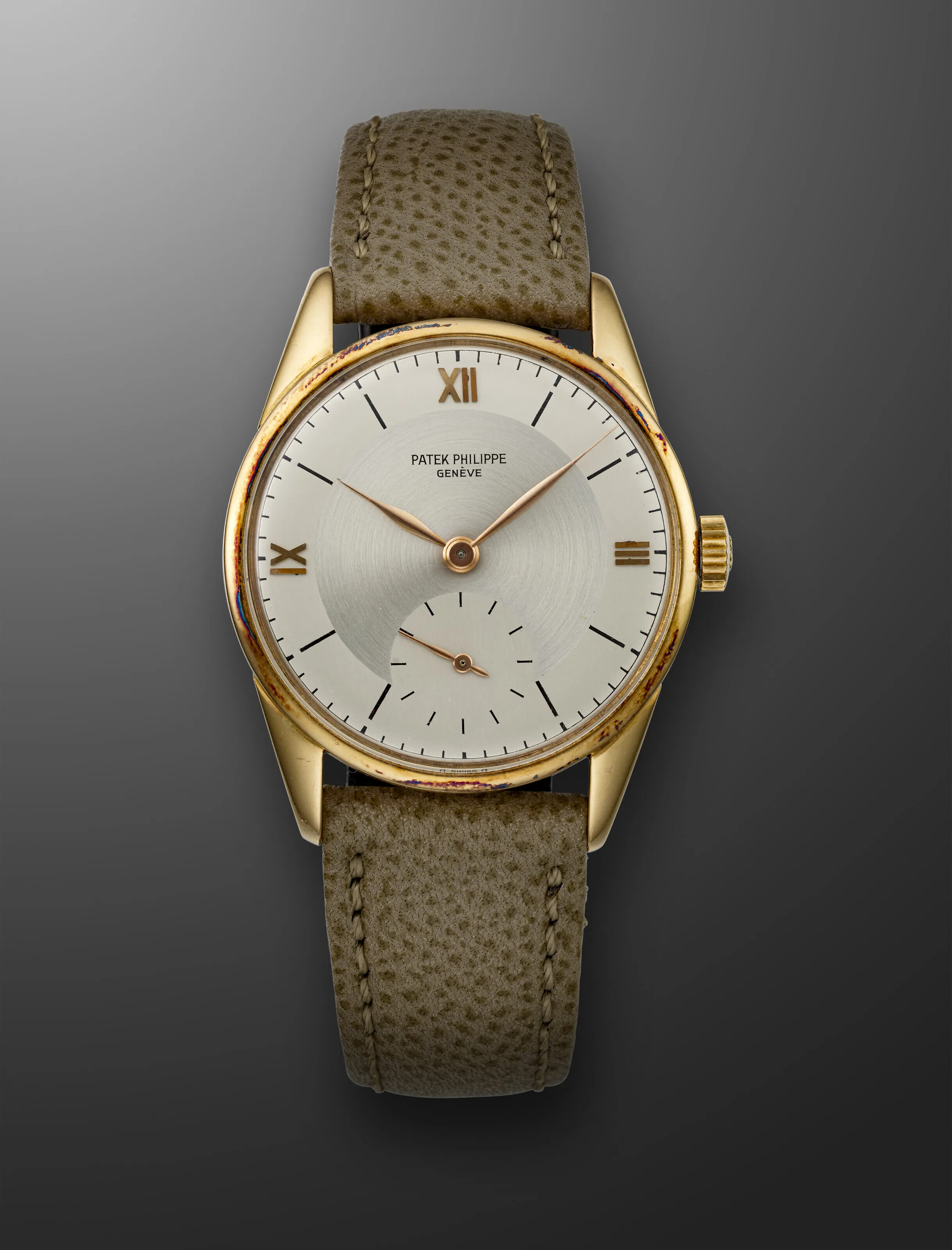 Patek Philippe Calatrava 1517 32.5mm Yellow gold Silver